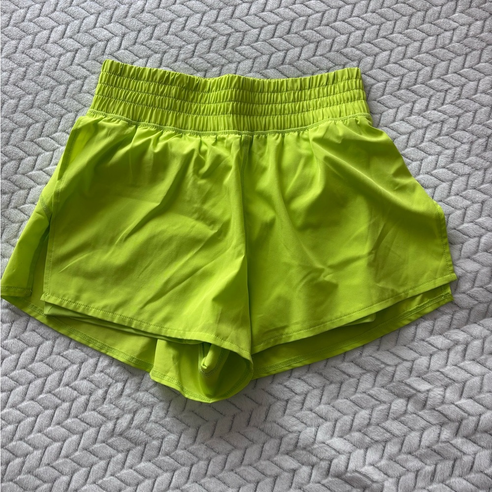 Vibrant Green Women's Shorts